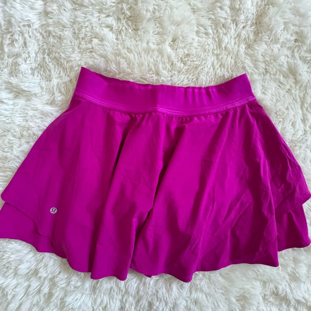 Lululemon Athletica Fuchsia Skater Skirt